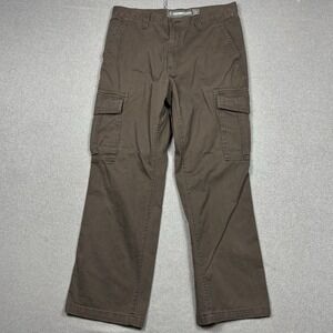 Vintage Old Navy Loose Baggy Cargo Pants Mens 32x30 Brown
